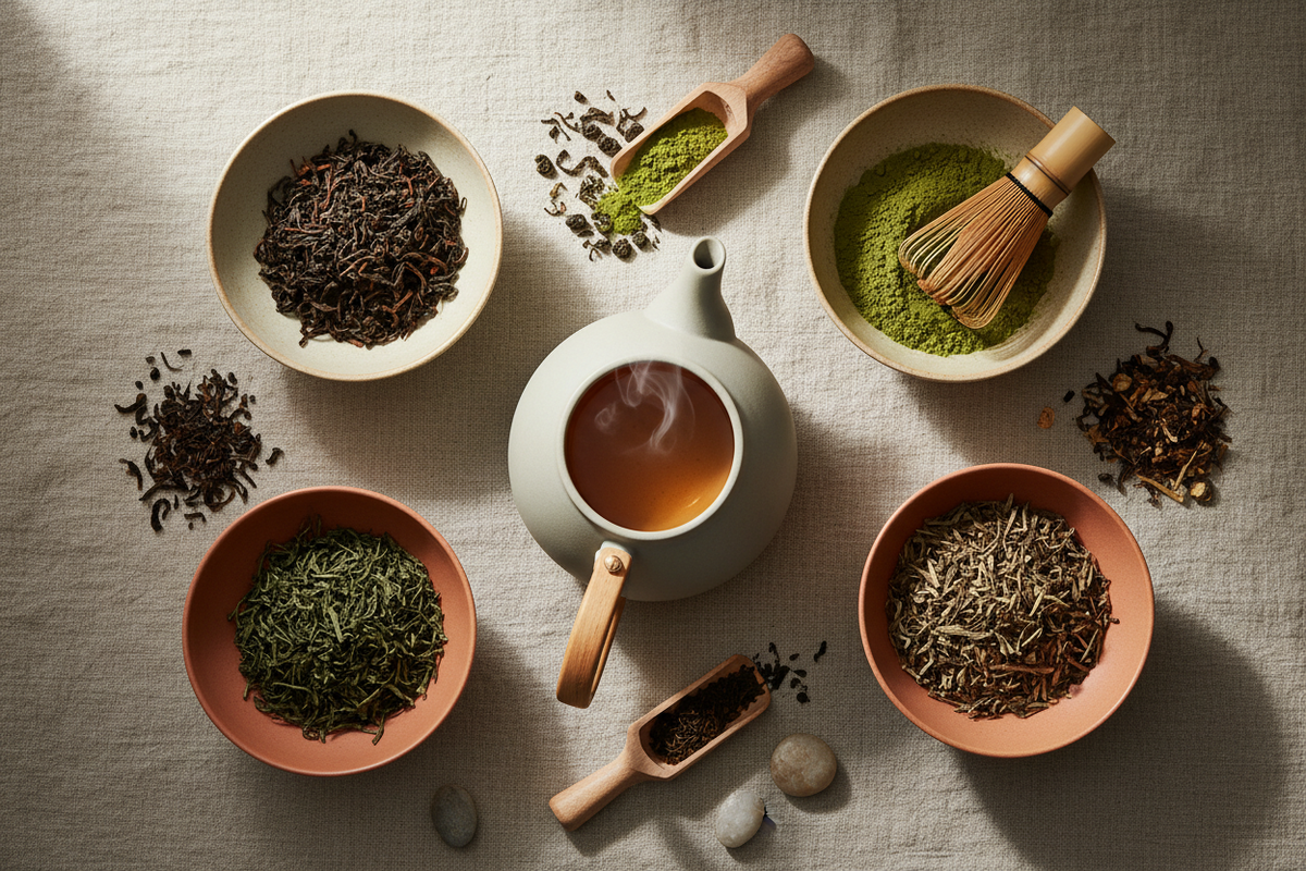 Premium Tea Collection Banner
