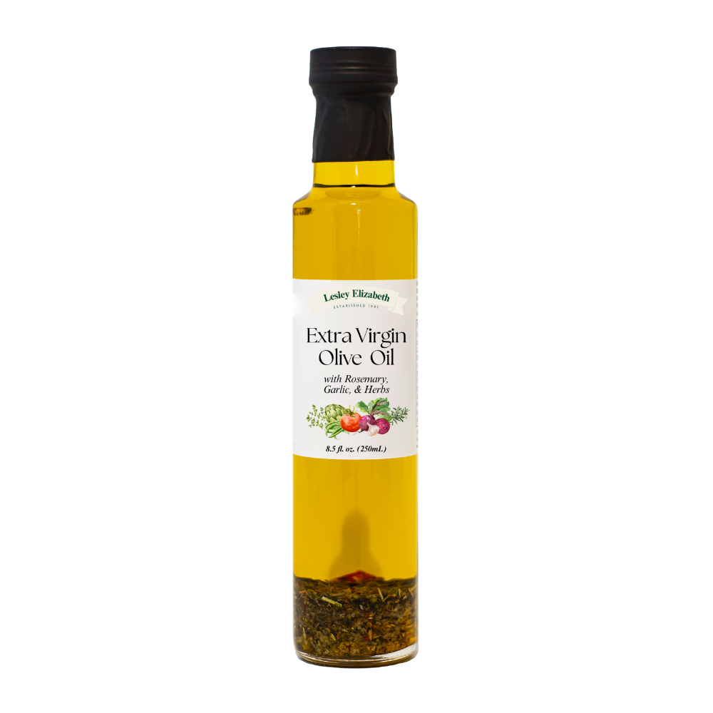 Rosemary Garlic Herb Extra Virgin Olive Oil | Gourmet Infused EVOO