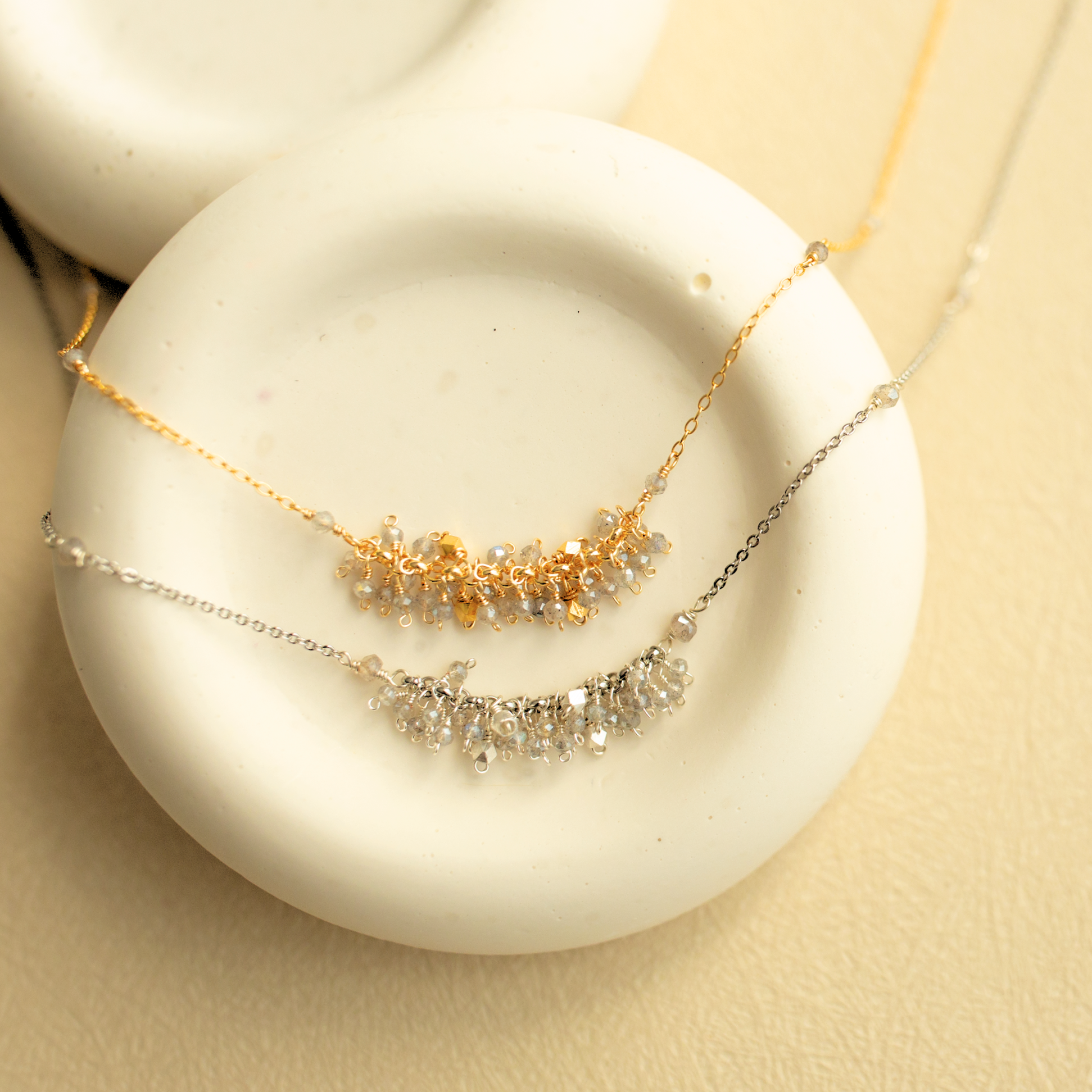 London Blue Quartz Reign Necklace