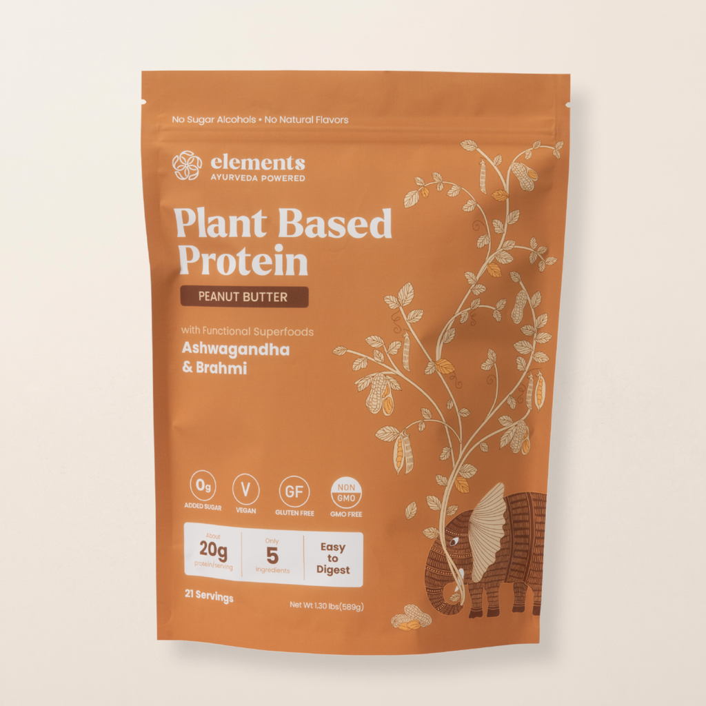 Peanut Butter Plant-Based Protein Powder – 20g Protein | Elements Truffles