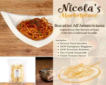 Bucatini All'Amatriciana Pasta Gift Bundle