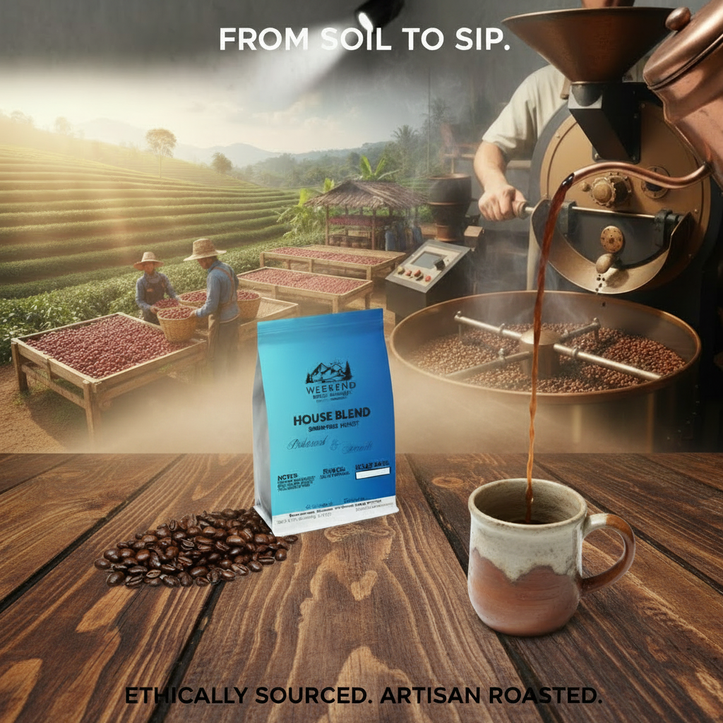Weekend Coffee House Blend | Smooth Specialty Roast by Wagon Coffee