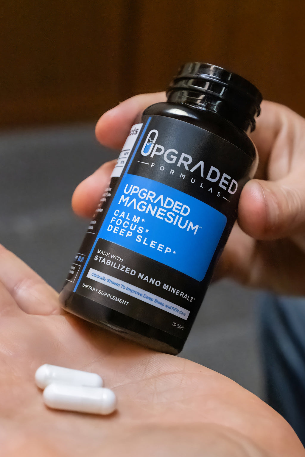 Upgraded Magnesium Sleep Supplement | Clinically Shown to Improve REM & Deep Sleep