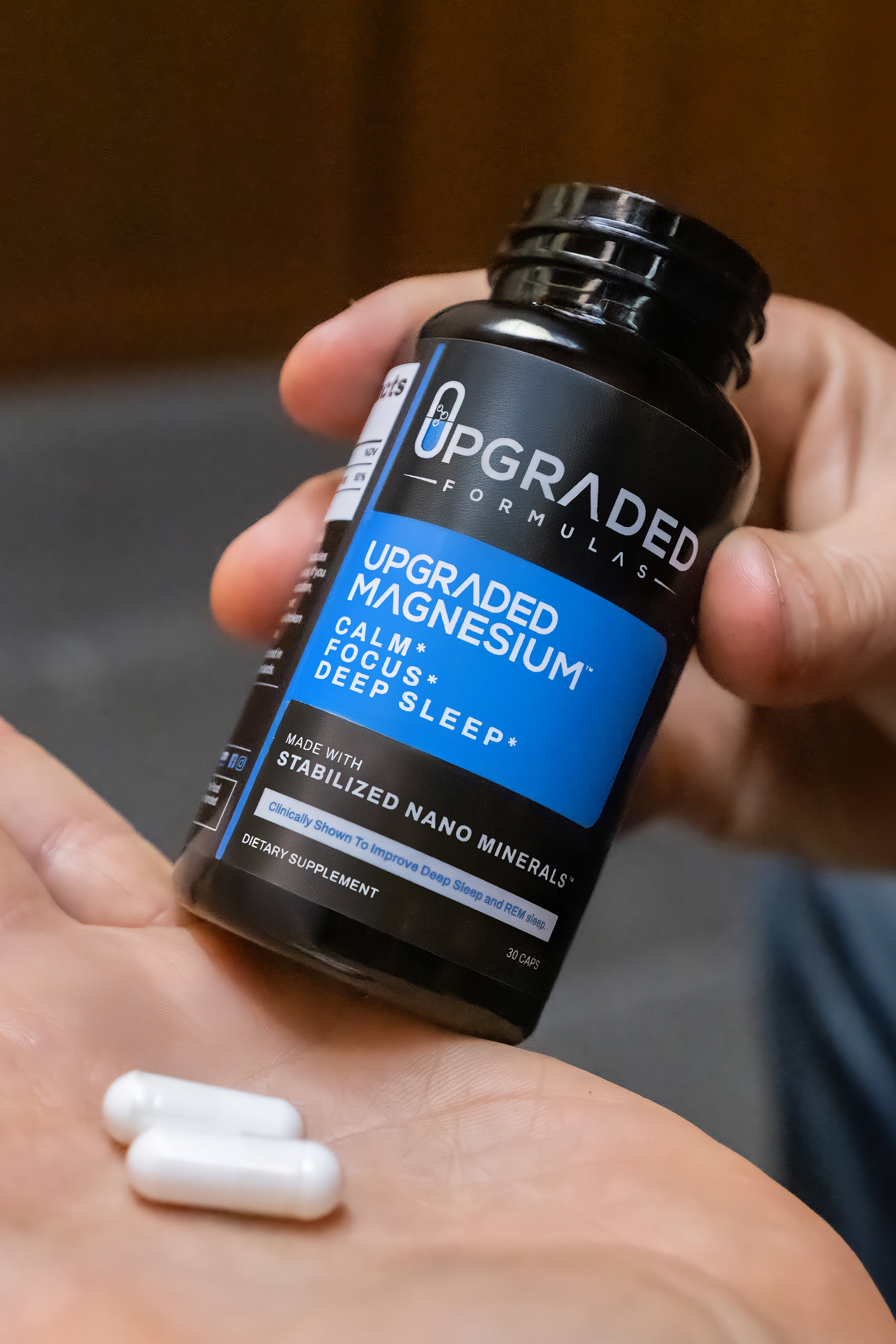 Upgraded Magnesium Sleep Supplement | Clinically Shown to Improve REM & Deep Sleep