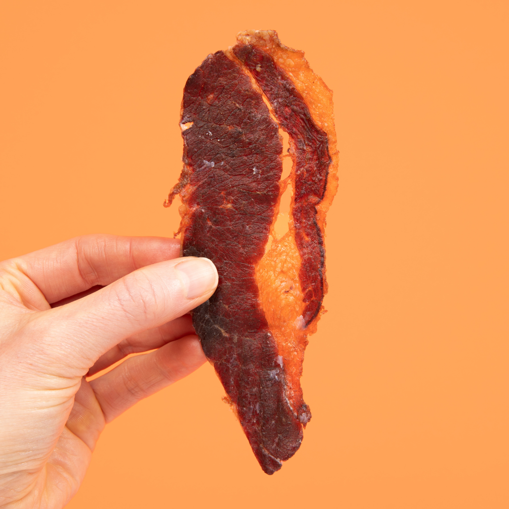 Raw Honey & Coconut Aminos Brisket Slabs | Soy-Free Teriyaki Jerky by Grazly