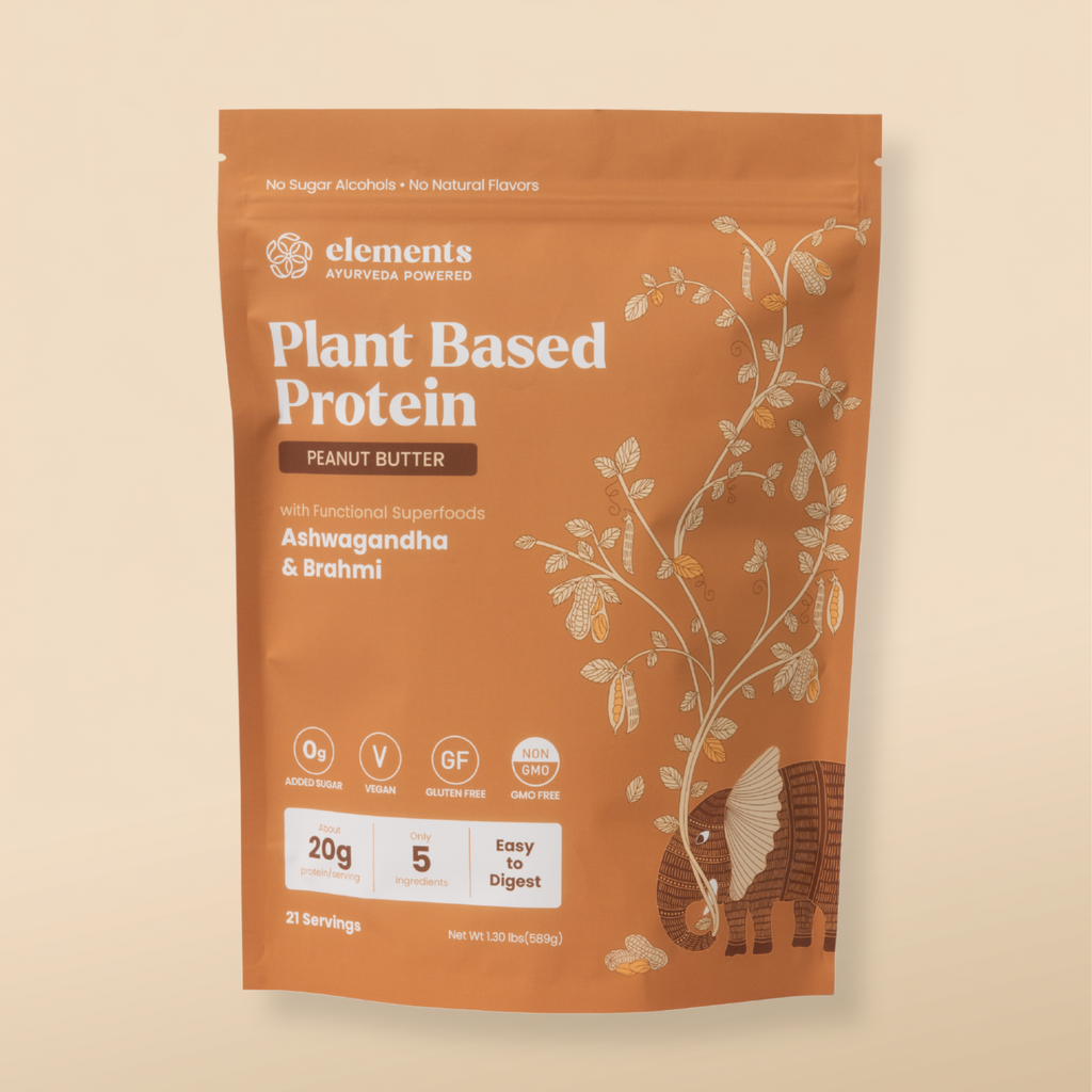 Peanut Butter Plant-Based Protein Powder – 20g Protein | Elements Truffles