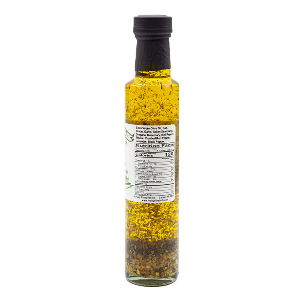 Rosemary Garlic Herb Extra Virgin Olive Oil | Gourmet Infused EVOO