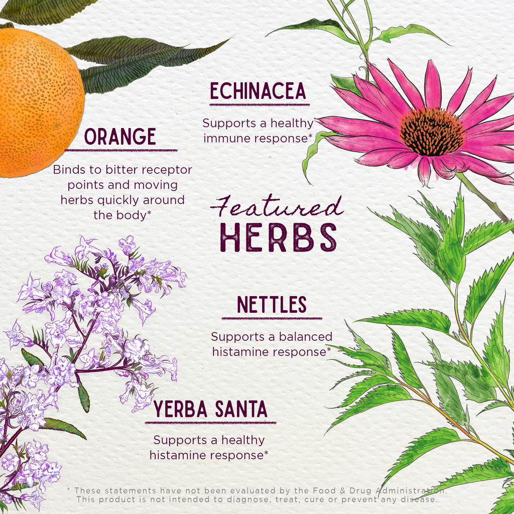 Kick-Ass Allergy Seasonal Rescue | Natural Allergy Relief Supplement