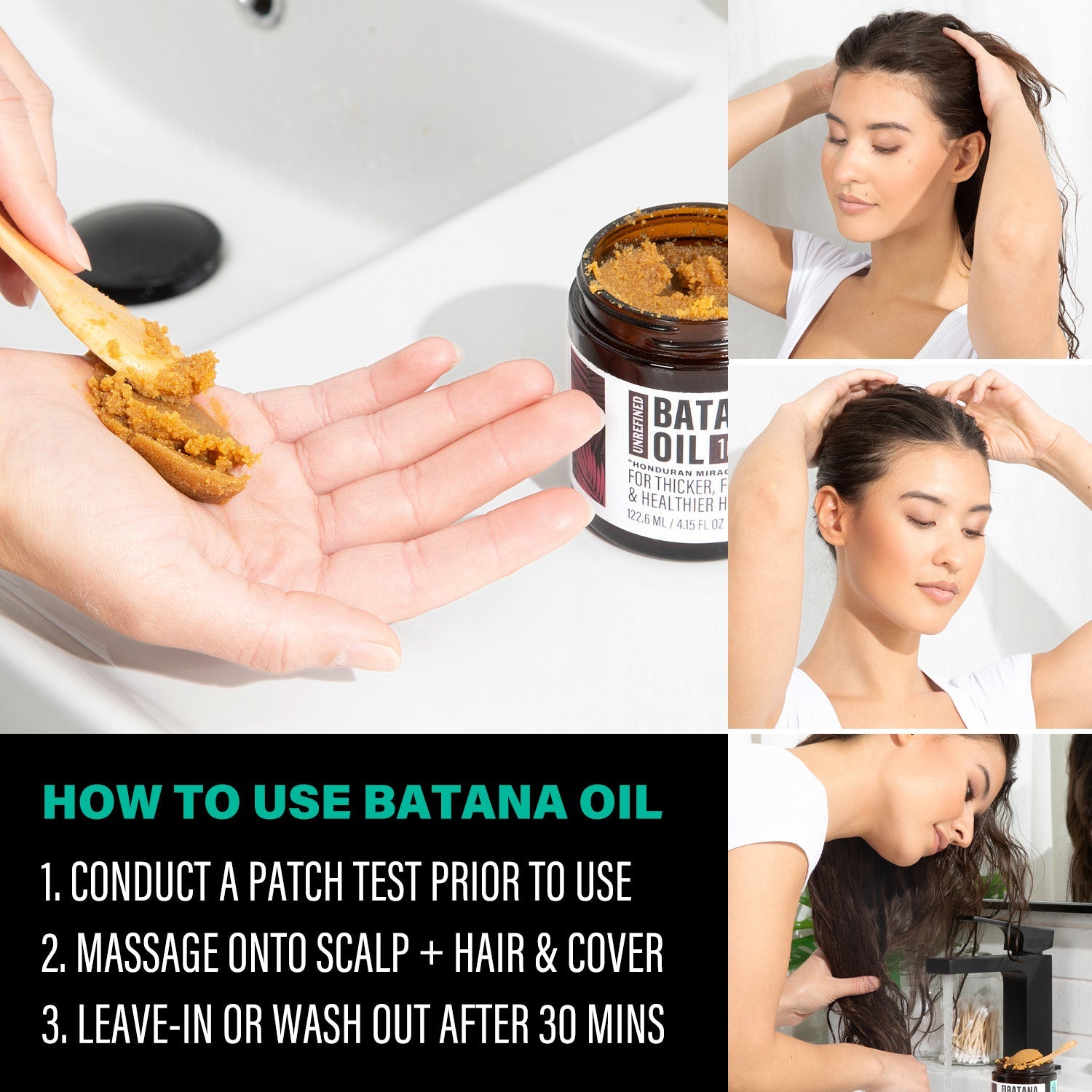 Batana Oil for Hair & Skin | 100% Unrefined Natural Nourishment