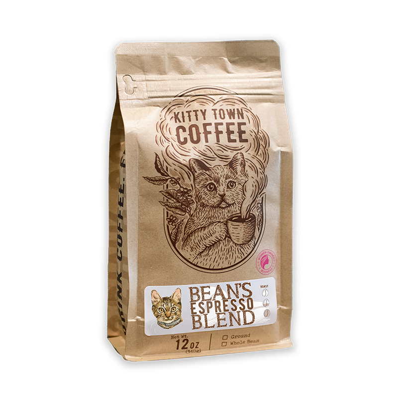 Bean's Espresso Blend – Medium Roast Espresso | Kitty Town Coffee