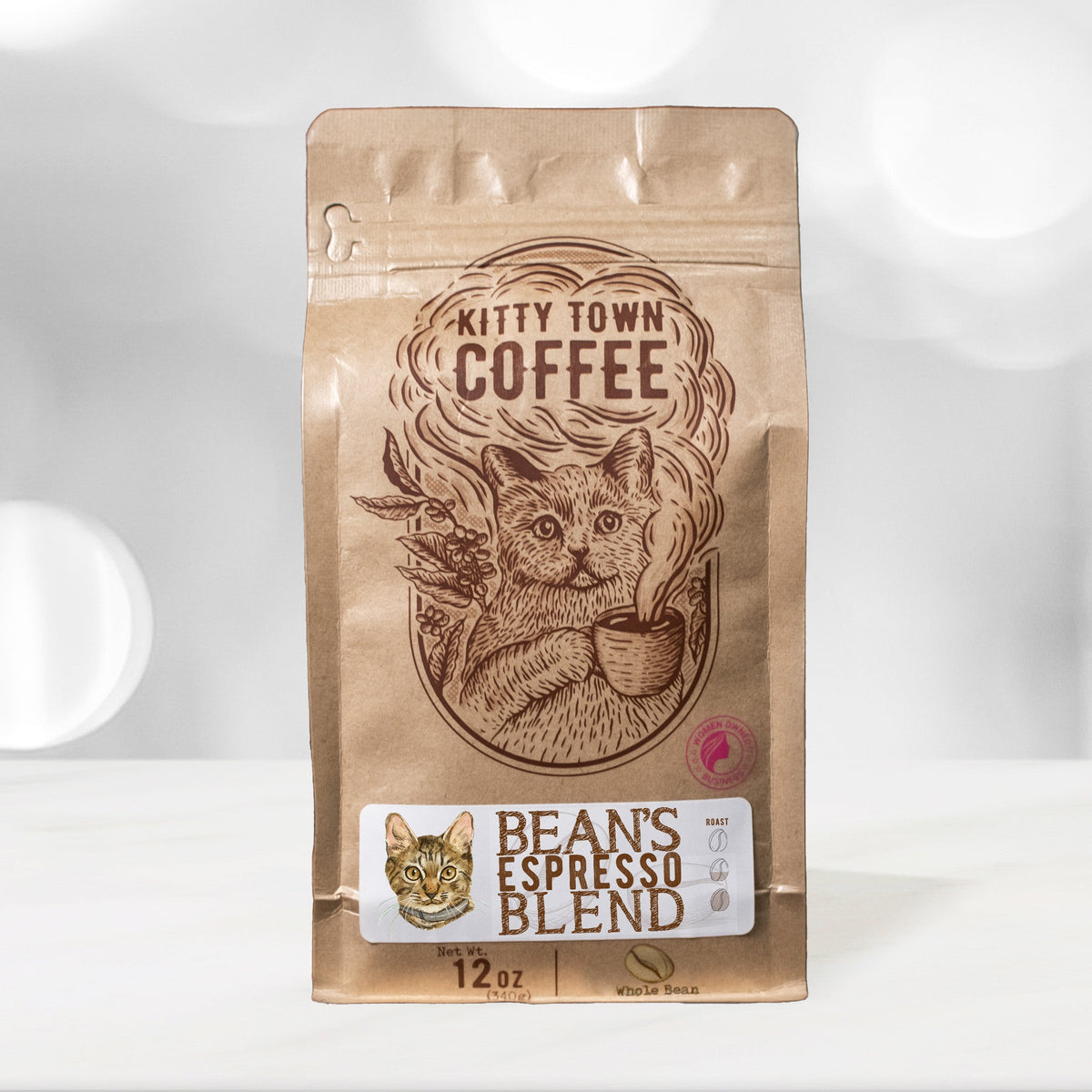 Bean's Espresso Blend – Medium Roast Espresso | Kitty Town Coffee