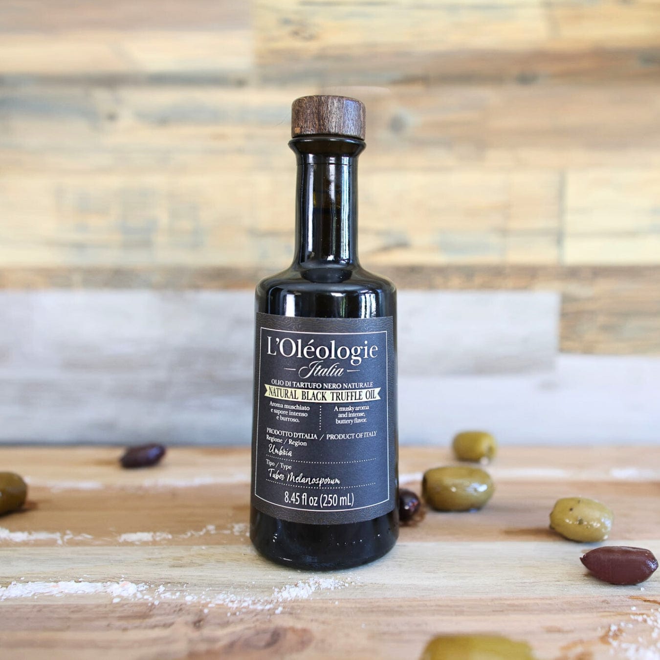 L'Oléologie Truffle Black Italian Olive Oil 250ml | Premium EVOO