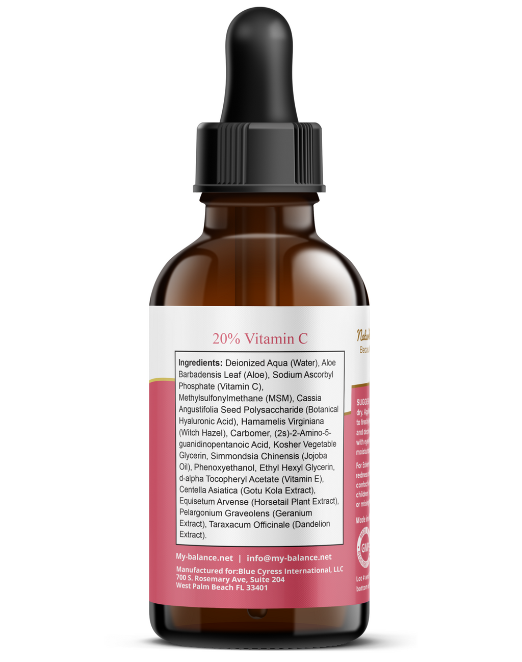 My Balance Facial Vitamin C Serum — Brightening & Hydrating Skincare