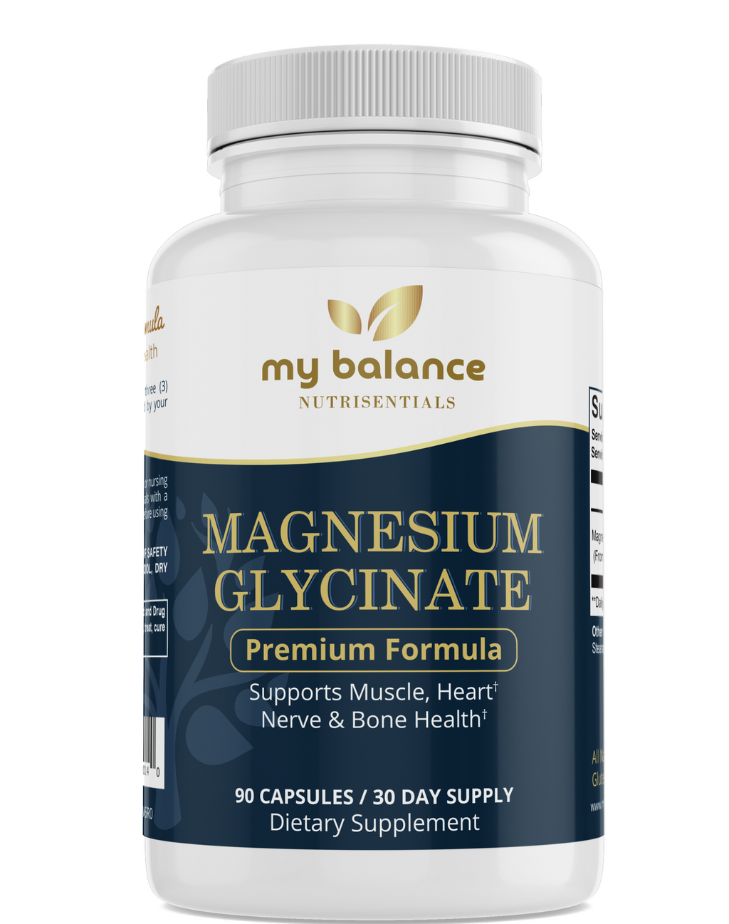 My Balance Magnesium Glycinate — Highly Absorbable Daily Mineral Support