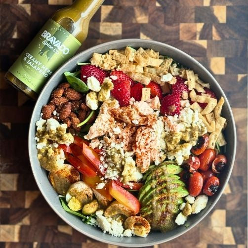 Creamy Herb & Jalapeño Hot Sauce | Bold & Spicy Gourmet Condiment