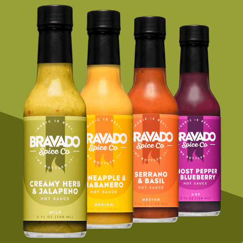 Creamy Herb & Jalapeño Hot Sauce | Bold & Spicy Gourmet Condiment