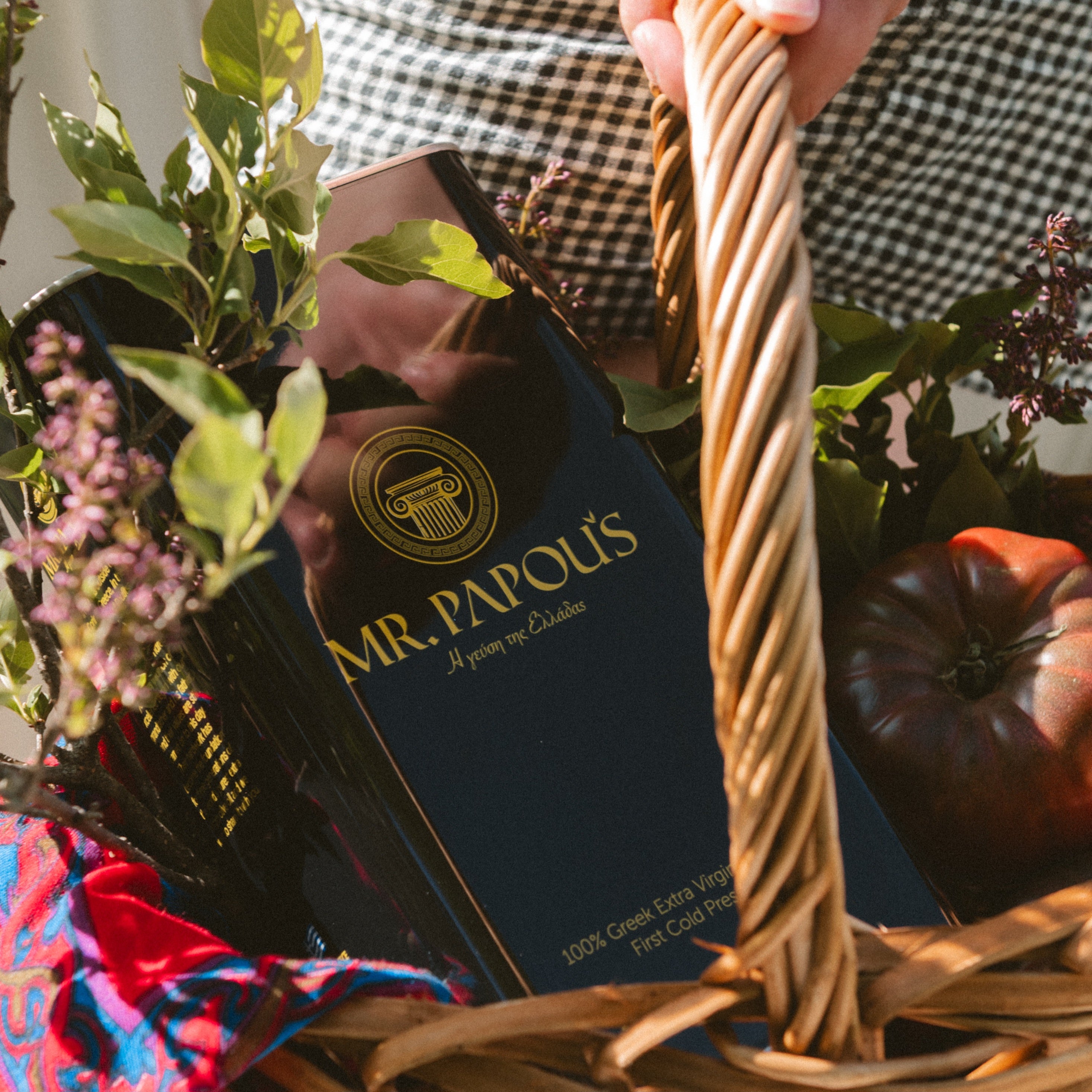 Mr. Papou's Extra Virgin Olive Oil Family Tin | Greek EVOO Gift Set