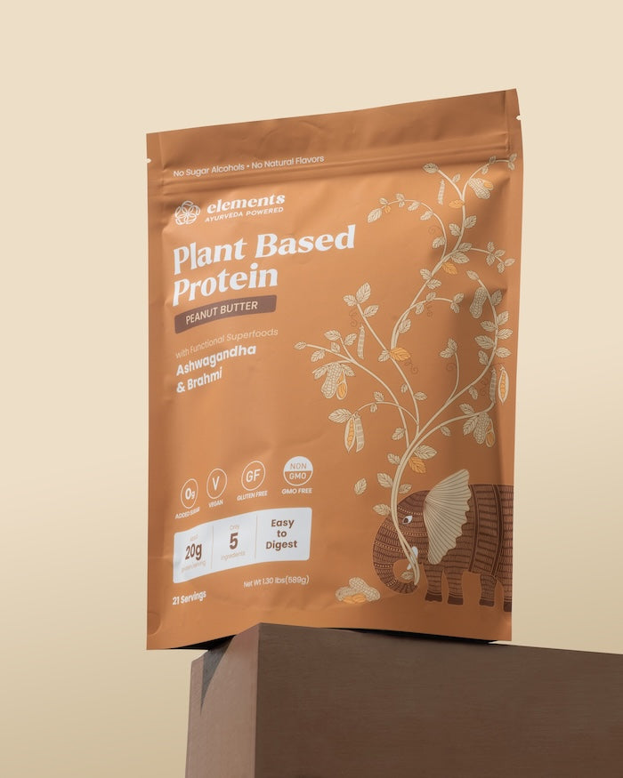 Peanut Butter Plant-Based Protein Powder – 20g Protein | Elements Truffles