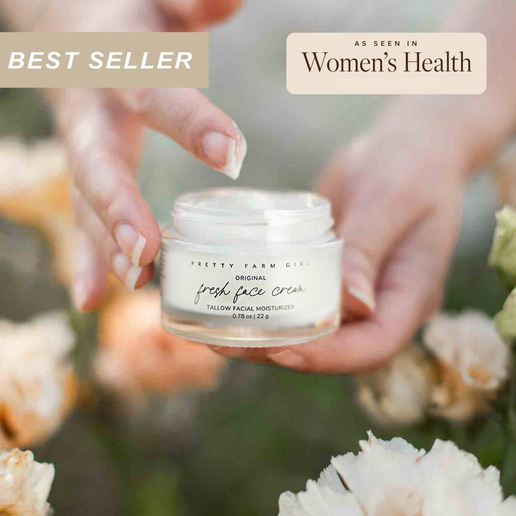 Fresh Face Cream Anti-Aging Tallow Moisturizer | Natural Skin Renewal
