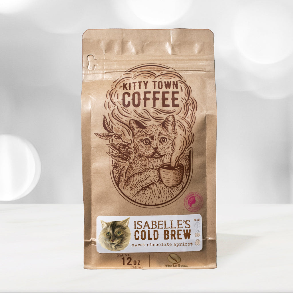 Isabelle's Cold Brew Blend – Medium Roast Cold Brew Coffee | Kitty Town Coffee