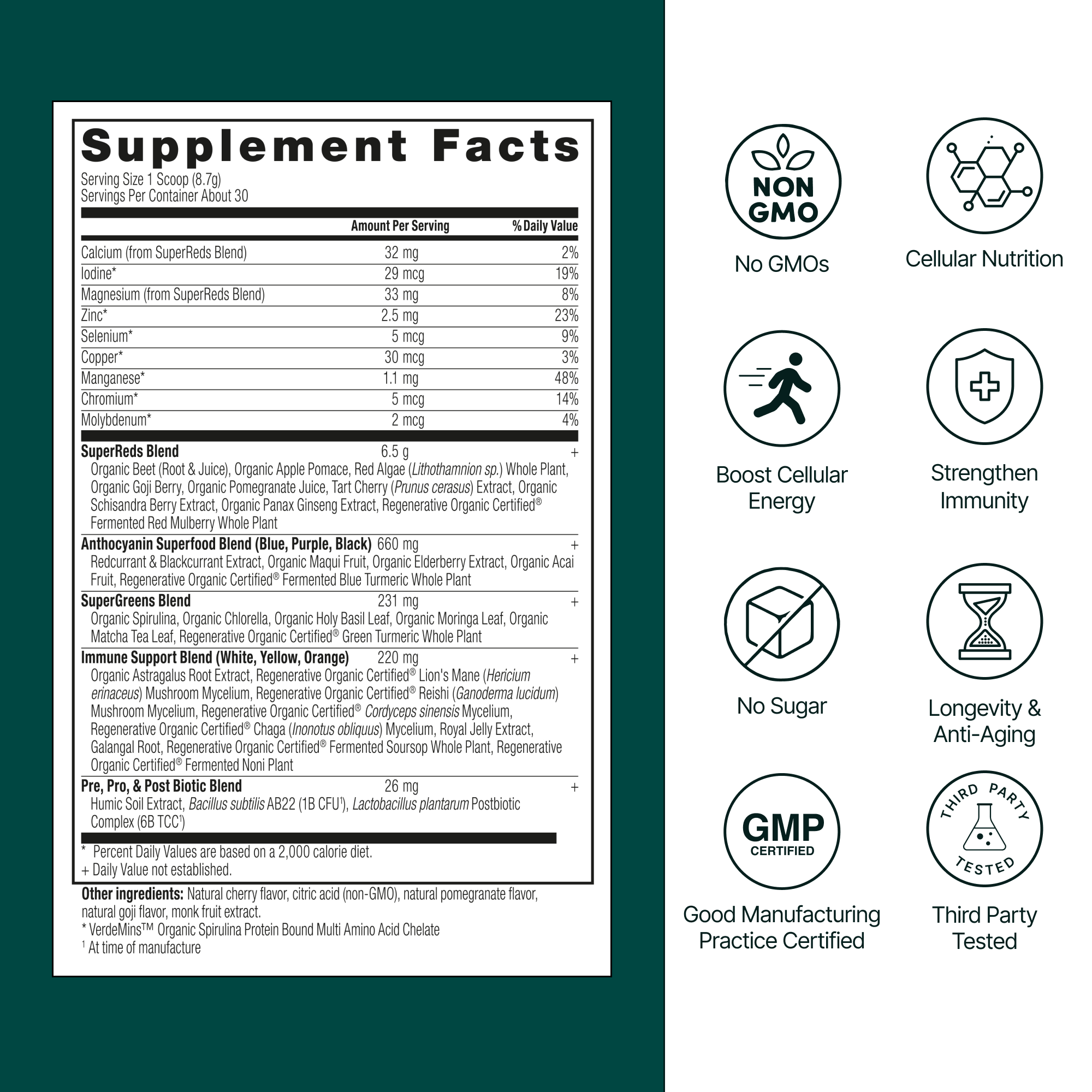 Liv120 Superfood Powder