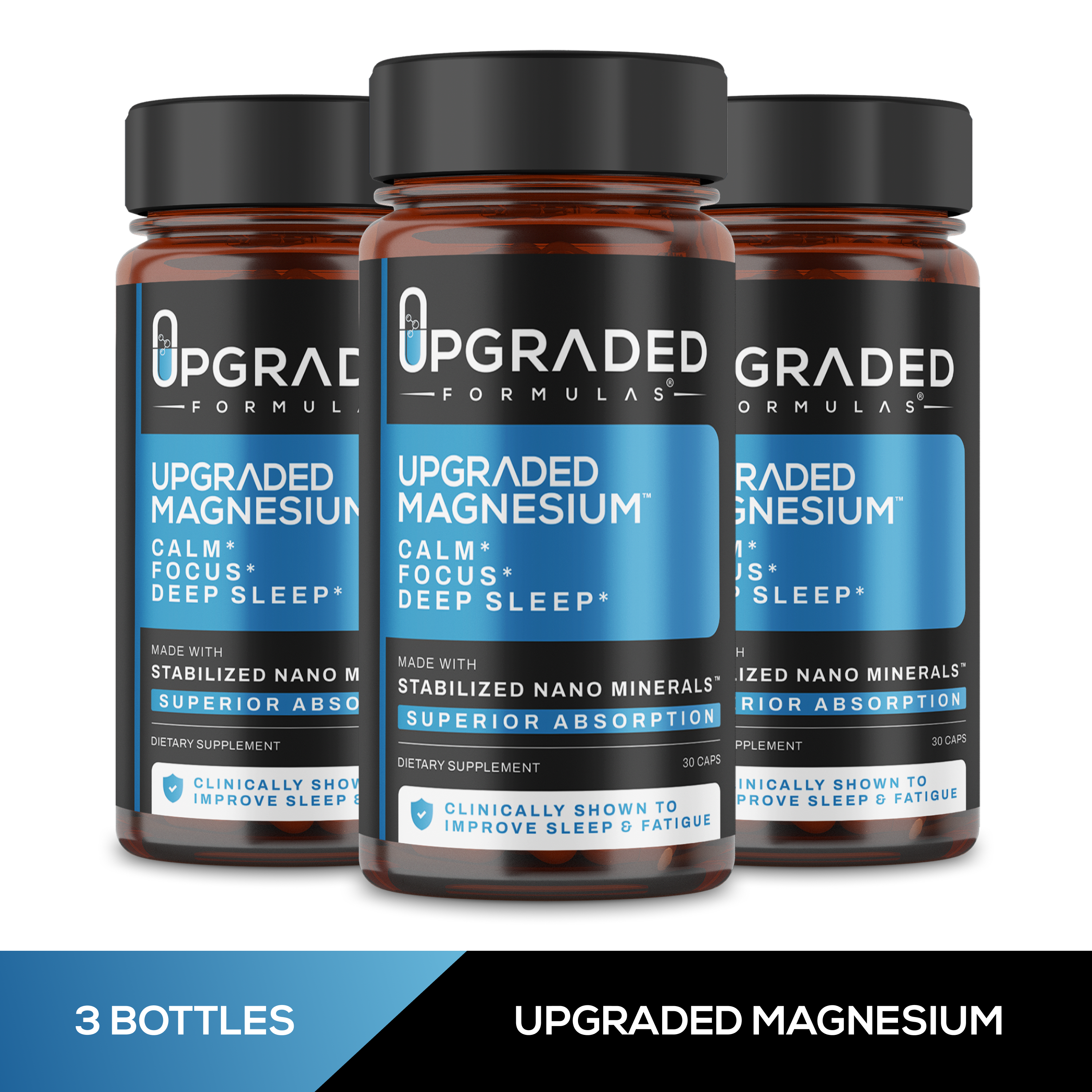 Upgraded Magnesium Sleep Supplement | Clinically Shown to Improve REM & Deep Sleep