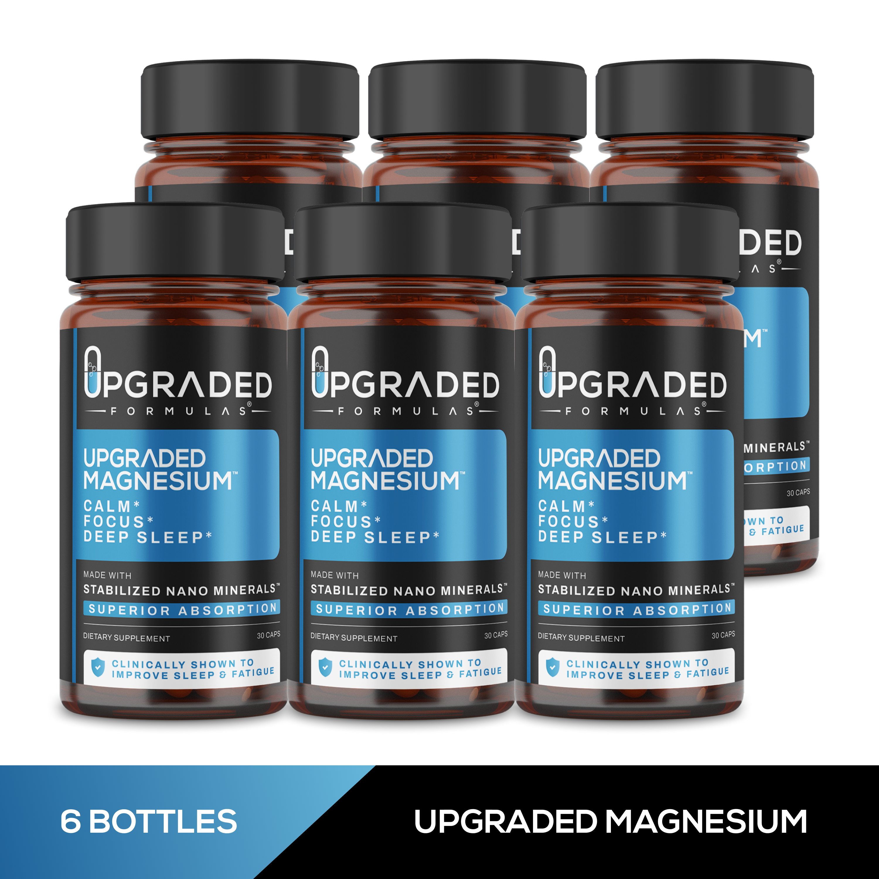 Upgraded Magnesium Sleep Supplement | Clinically Shown to Improve REM & Deep Sleep