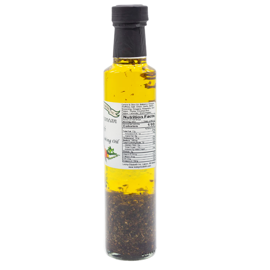 Mediterranean Herb Seasoned Olive Oil 250ml | Dorica Cooking Oil
