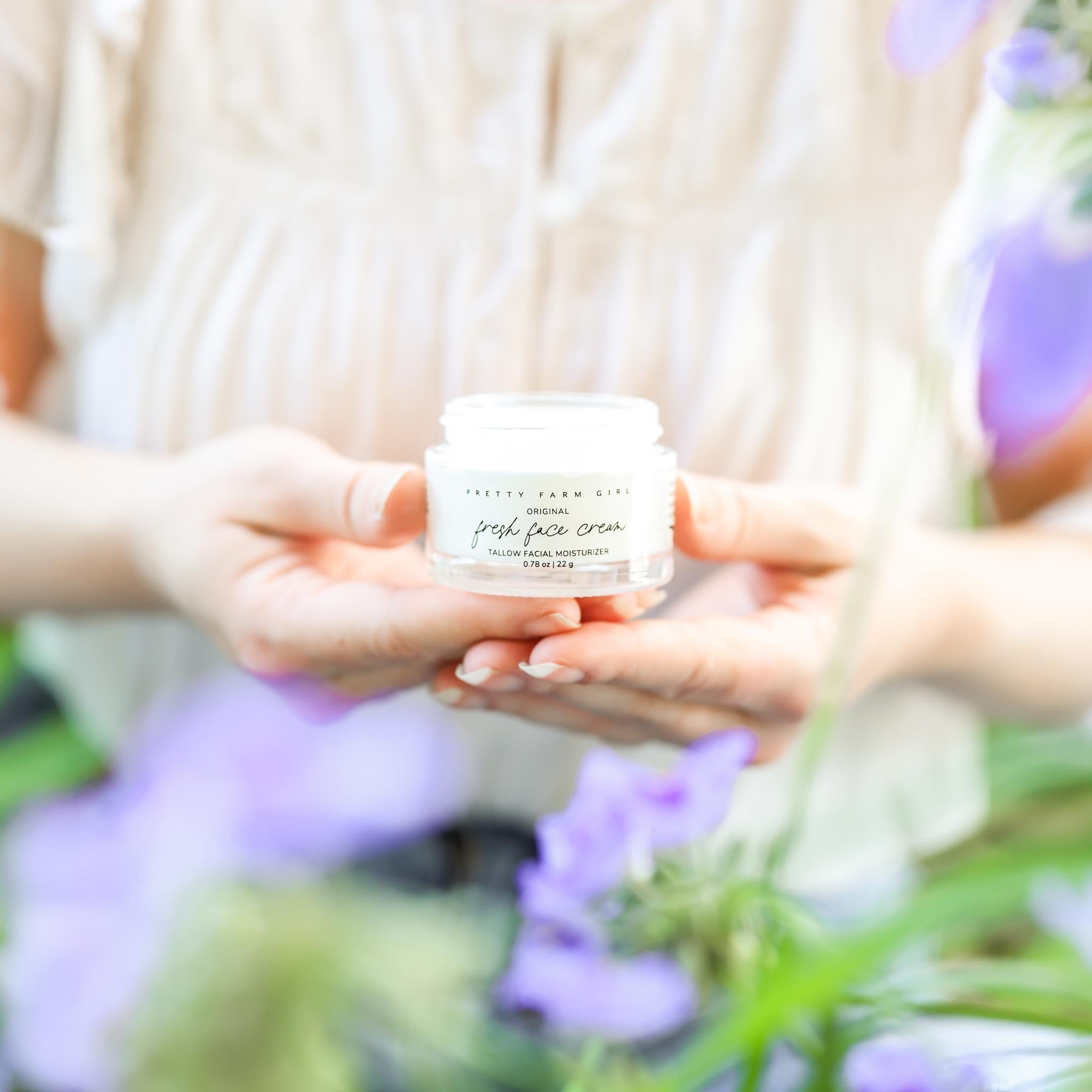 Fresh Face Cream Anti-Aging Tallow Moisturizer | Natural Skin Renewal