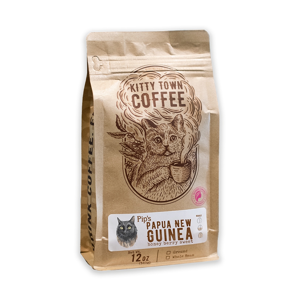 Pip's Papua New Guinea – Thick Bodied Medium Roast | Kitty Town Coffee