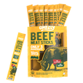Plain Beef Meat Sticks | 100% Grass-Fed & Finished, 3 Ingredients by Grazly