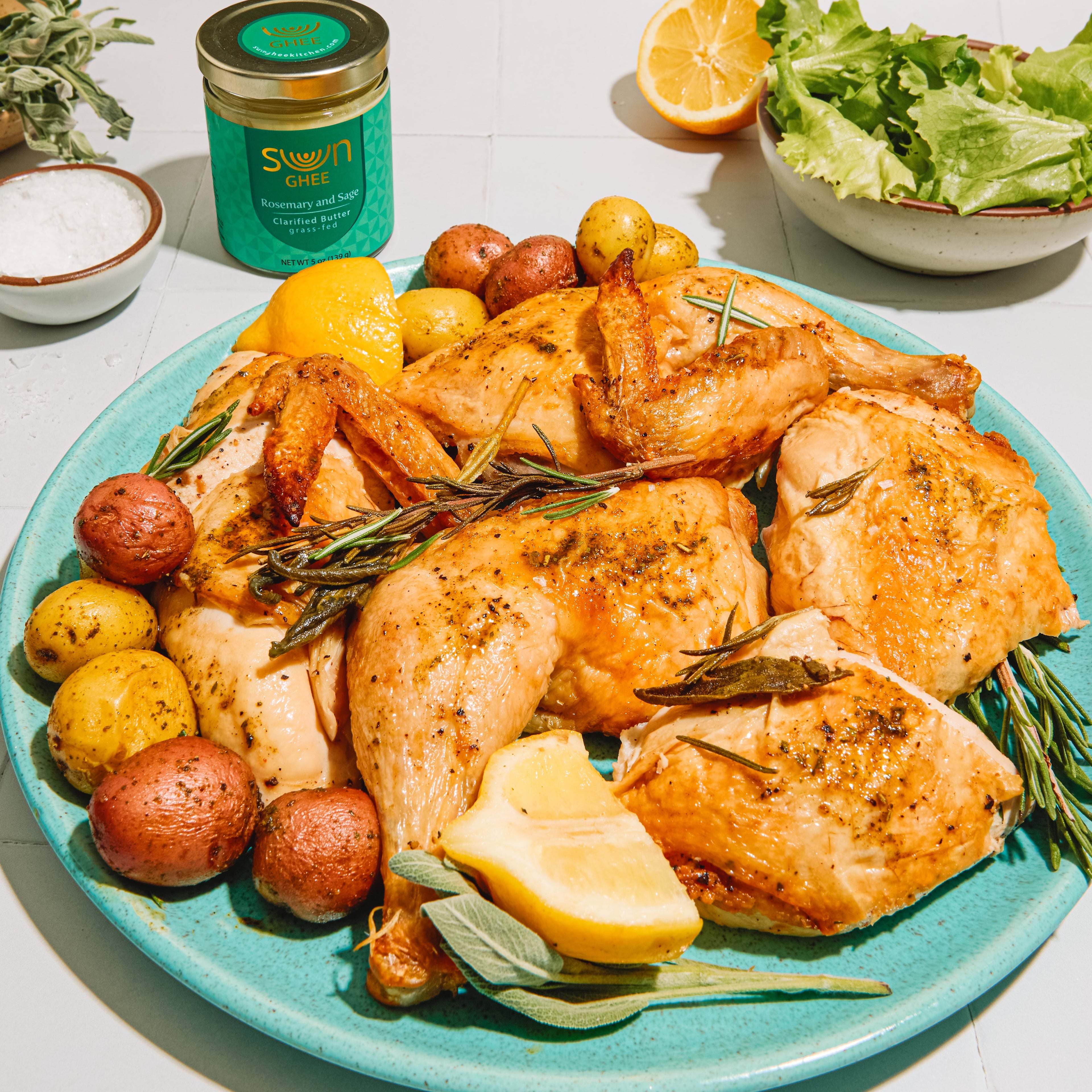 Rosemary & Sage Herb Blend | Aromatic Seasoning for Roasting & Cooking