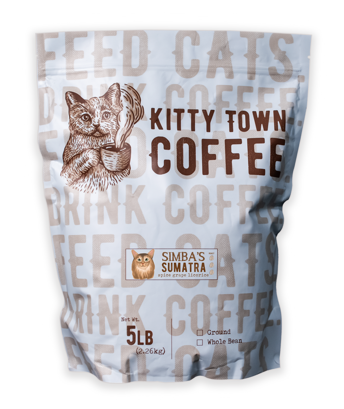 Simba's Sumatra – Wet Hulled Dark Roast from Indonesia | Kitty Town Coffee