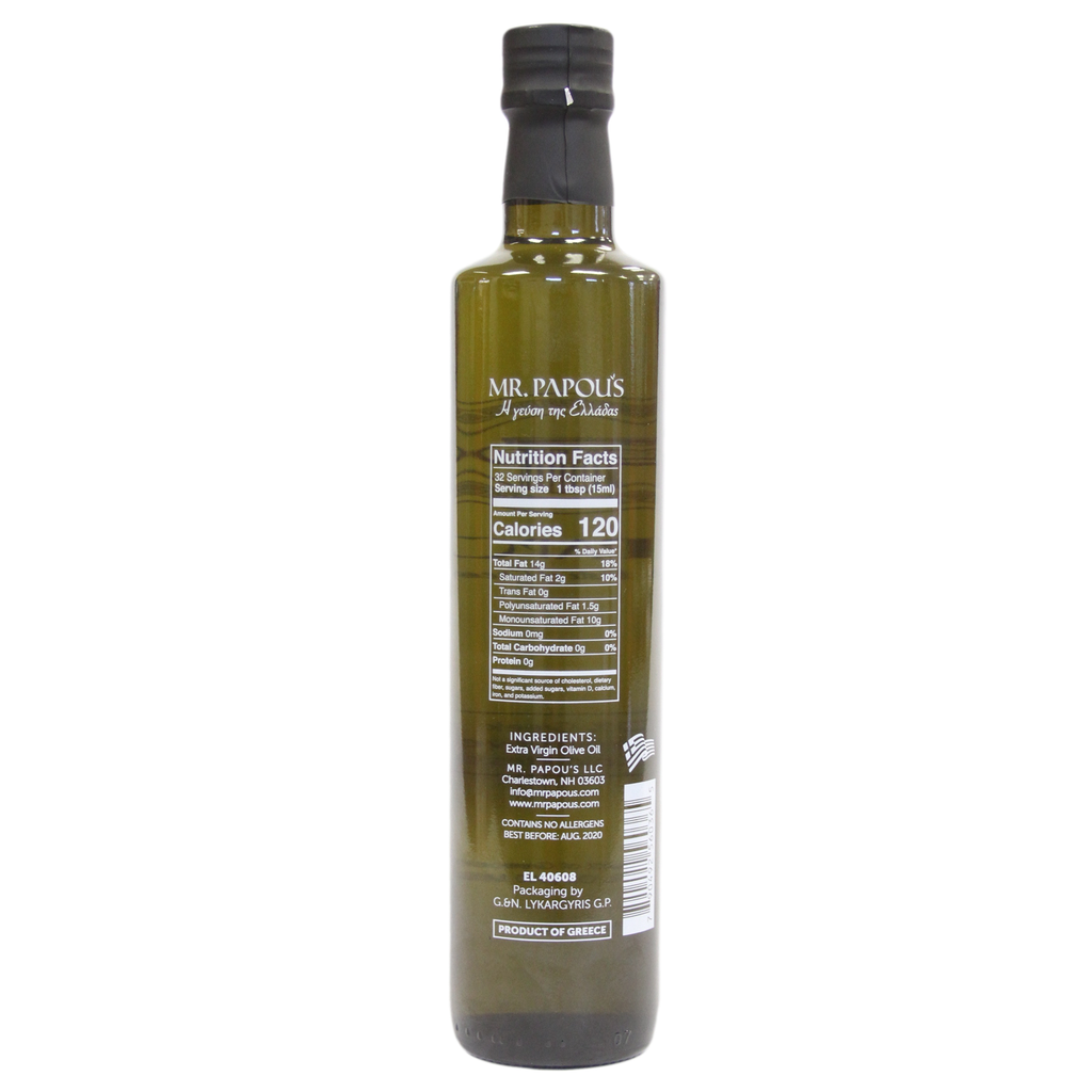 Mr. Papou's Authentic Extra Virgin Olive Oil | Greek EVOO