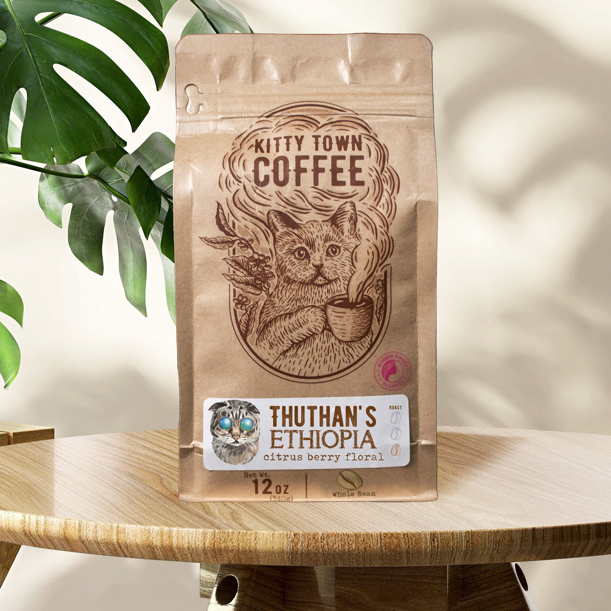 Thuthan's Ethiopia Sidamo – Light Roast Natural Process | Kitty Town Coffee