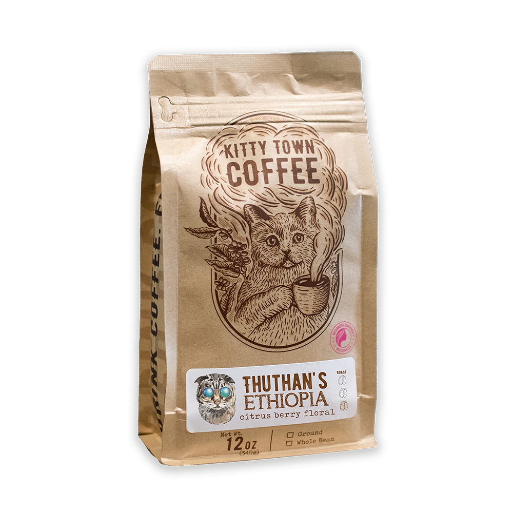 Thuthan's Ethiopia Sidamo – Light Roast Natural Process | Kitty Town Coffee