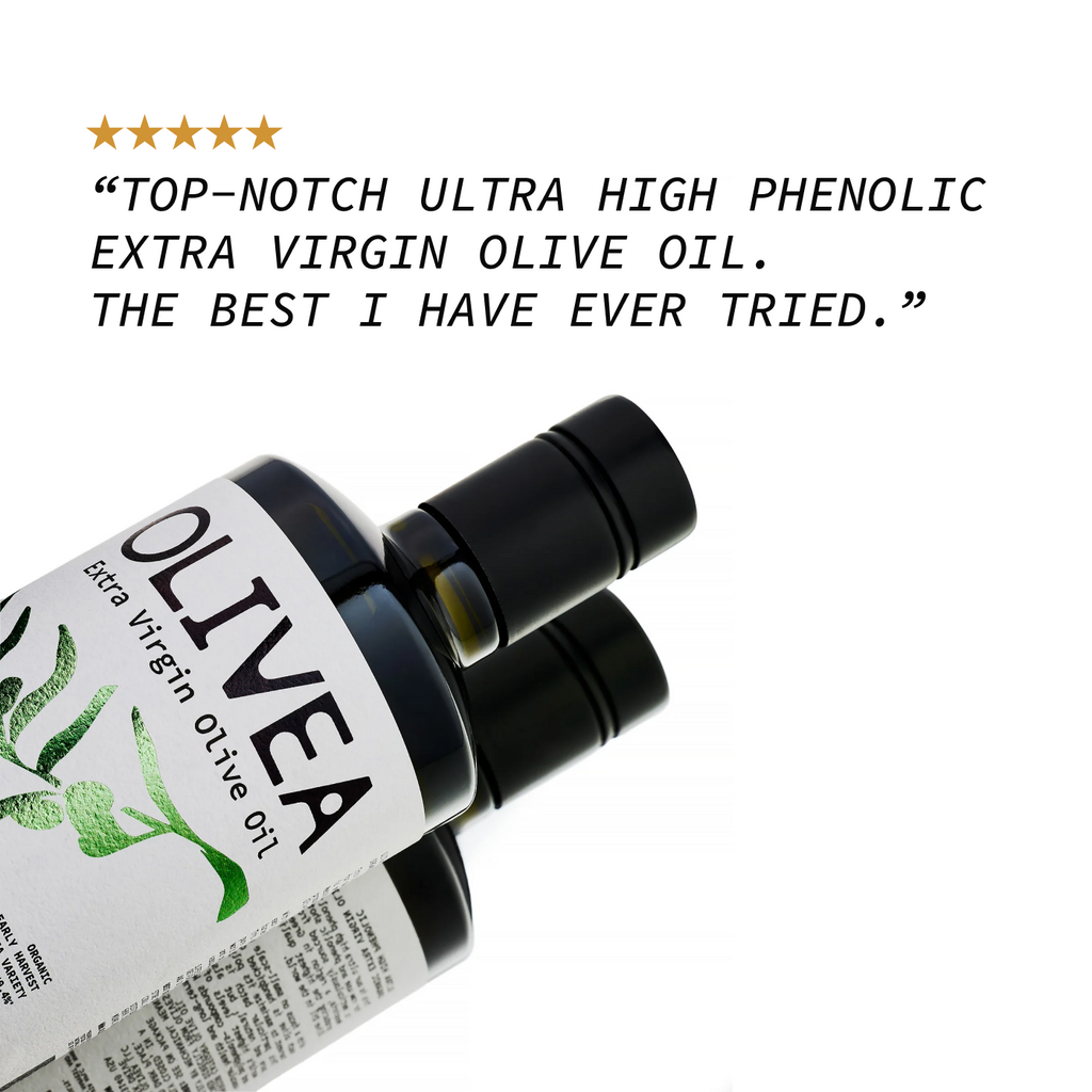 Ultra High Phenolic Olive Oil 1000mg Polyphenols | Premium Health EVOO