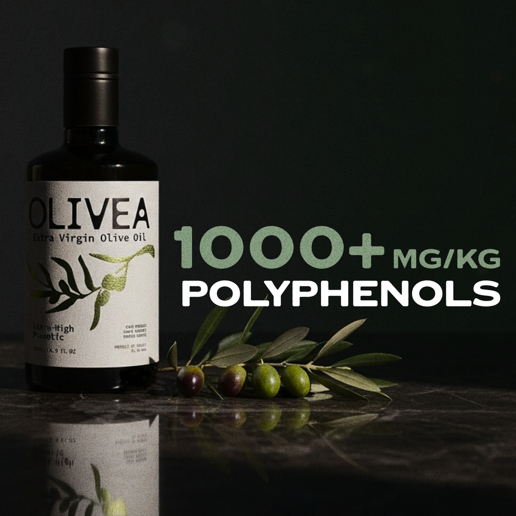Ultra High Phenolic Olive Oil 1000mg Polyphenols | Premium Health EVOO