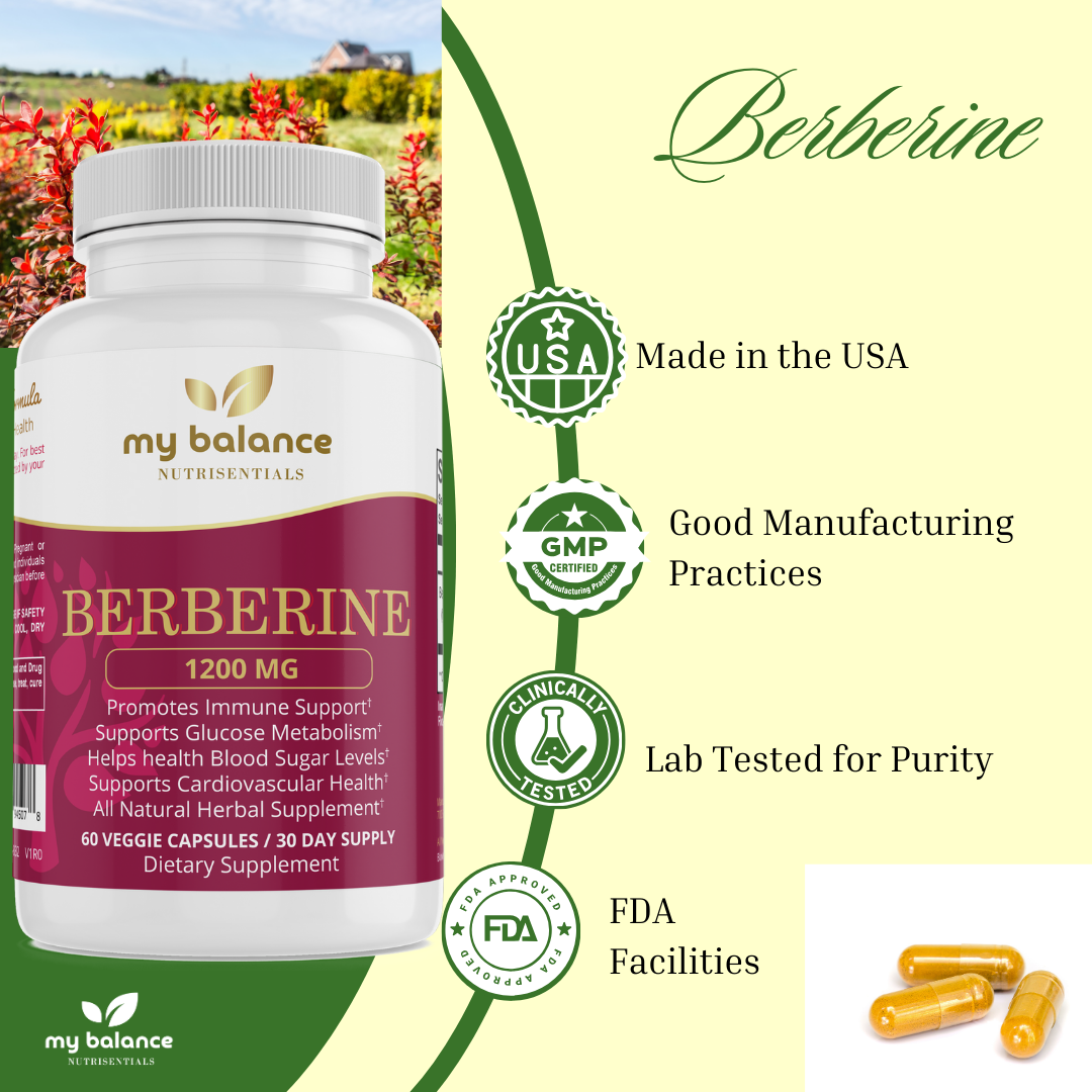My Balance Berberine — Ayurvedic Metabolic & Blood Sugar Support