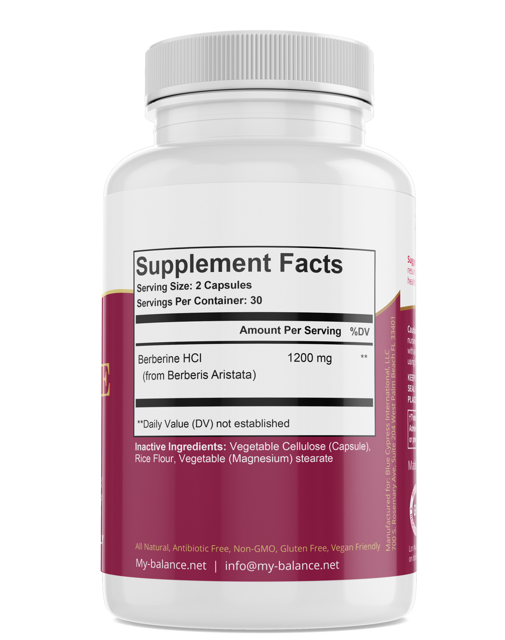 My Balance Berberine — Ayurvedic Metabolic & Blood Sugar Support