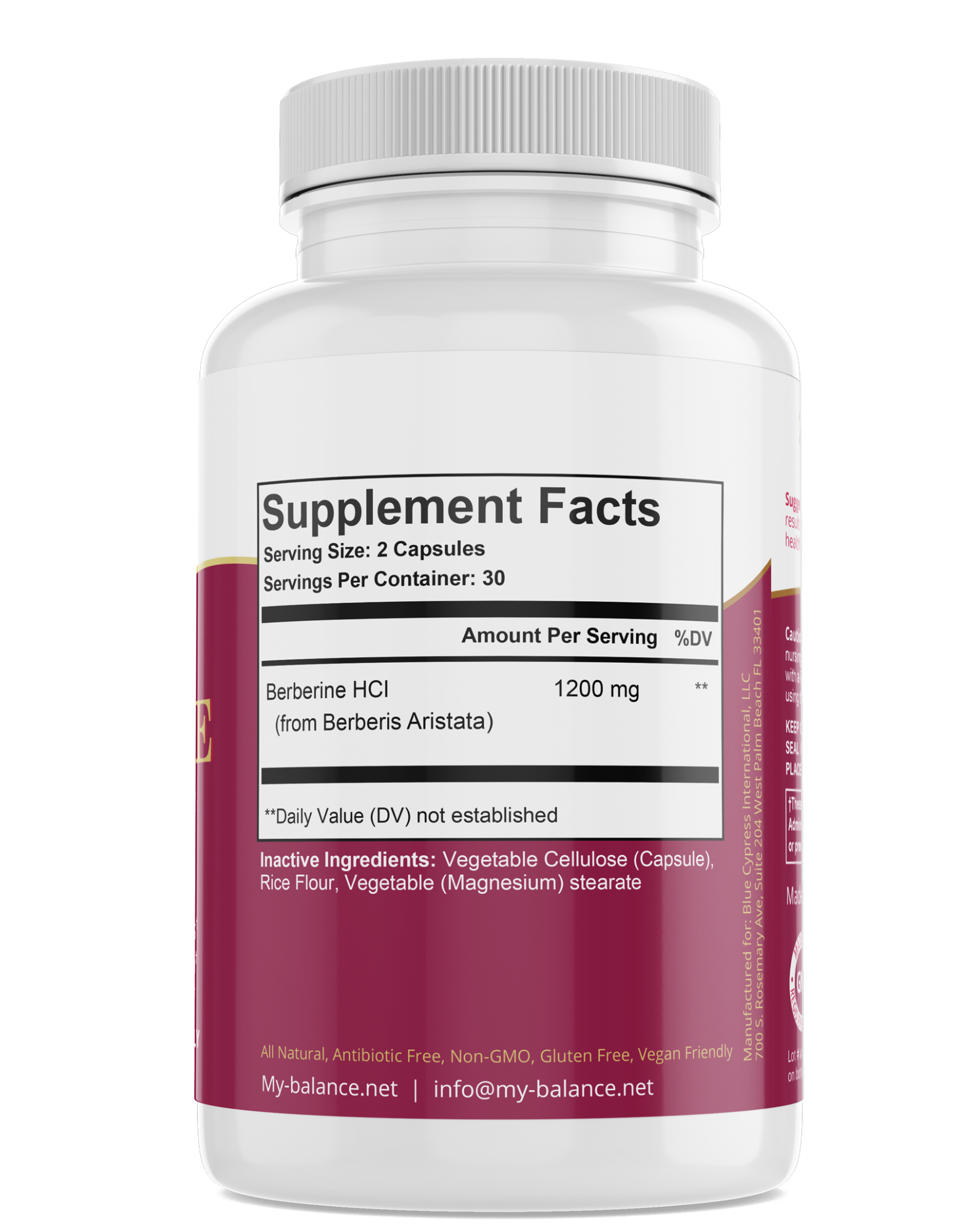 My Balance Berberine — Ayurvedic Metabolic & Blood Sugar Support