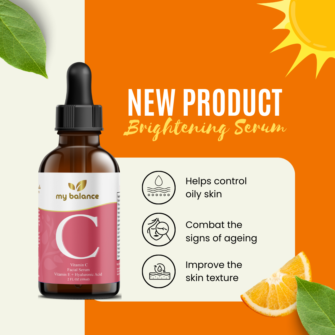 My Balance Facial Vitamin C Serum — Brightening & Hydrating Skincare