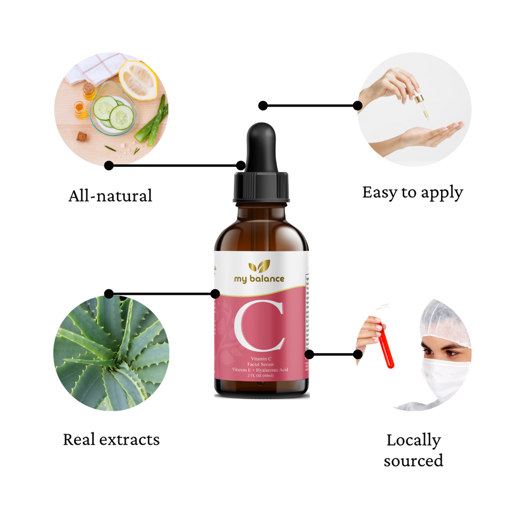 My Balance Facial Vitamin C Serum — Brightening & Hydrating Skincare