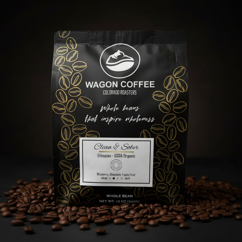 Clean & Sober Coffee | Smooth Specialty Blend by Wagon Coffee