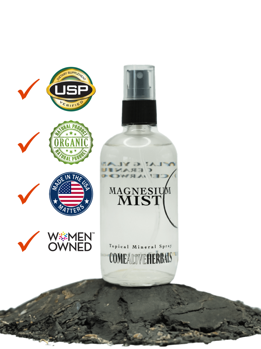 Magnesium Mist Spray | Topical Magnesium for Muscle Relaxation & Sleep