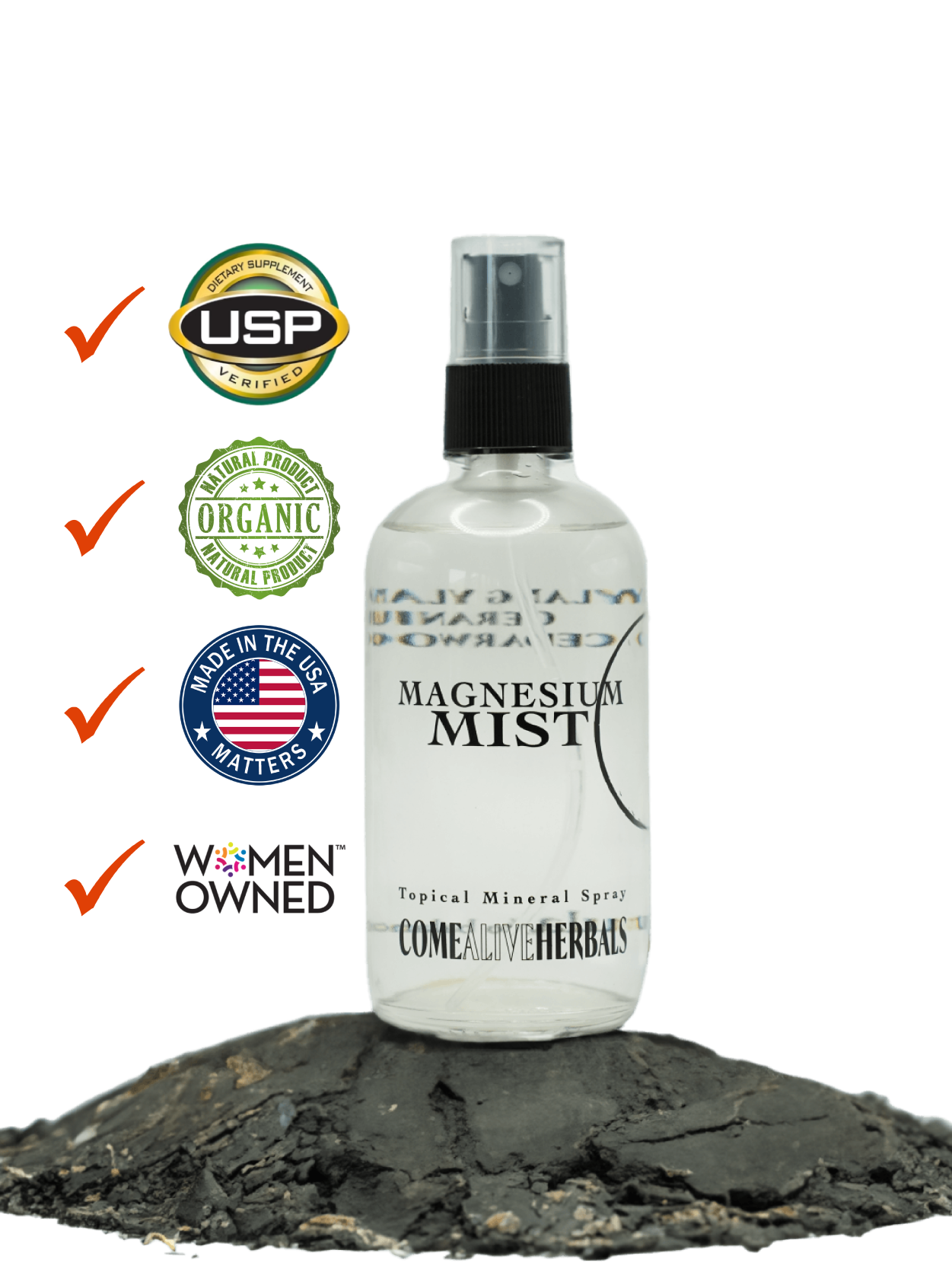 Magnesium Mist Spray | Topical Magnesium for Muscle Relaxation & Sleep