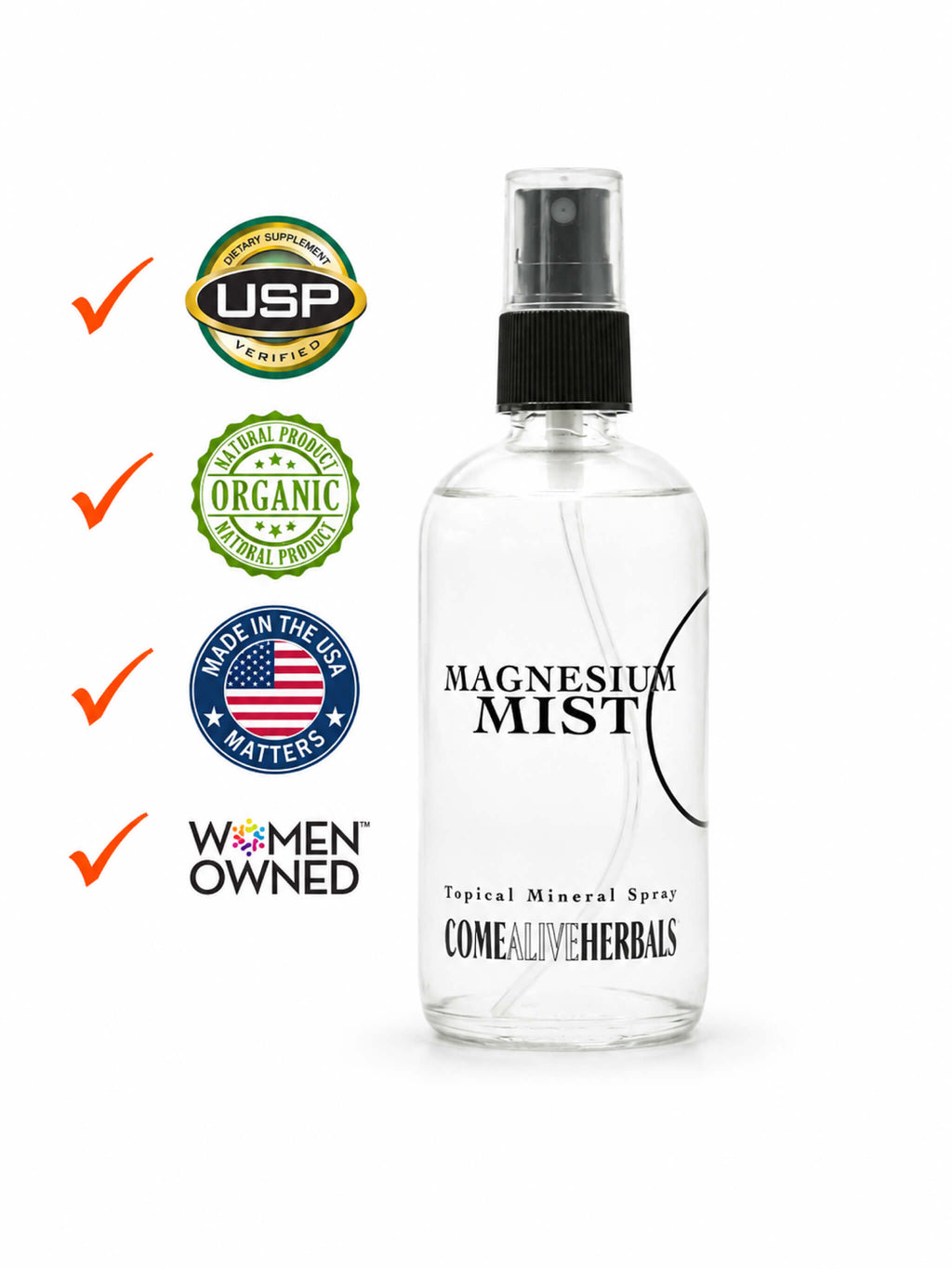 Magnesium Mist Spray | Topical Magnesium for Muscle Relaxation & Sleep