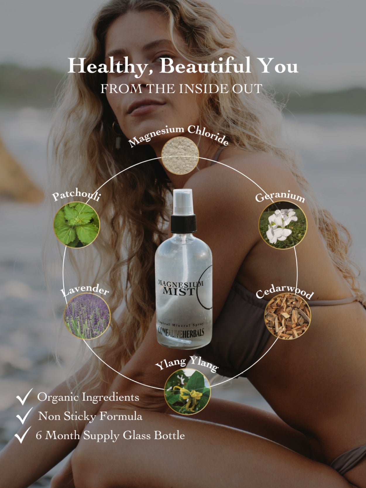 Magnesium Mist Spray | Topical Magnesium for Muscle Relaxation & Sleep