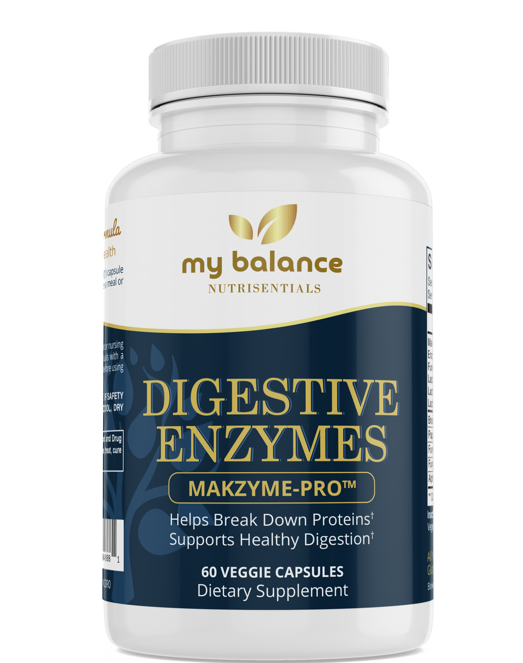 My Balance Digestive Enzymes — Complete Digestive Support Formula