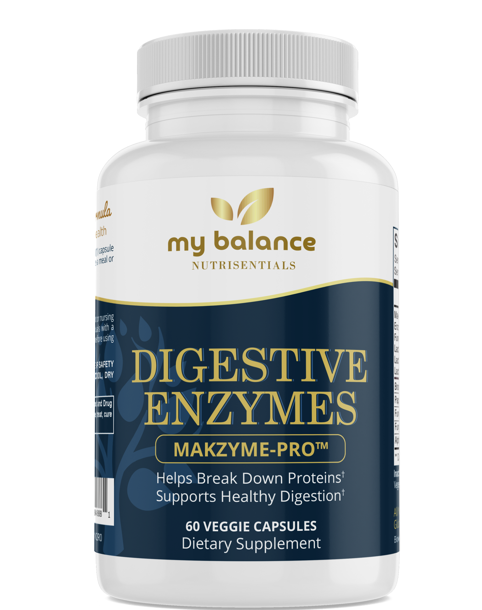 My Balance Digestive Enzymes — Complete Digestive Support Formula